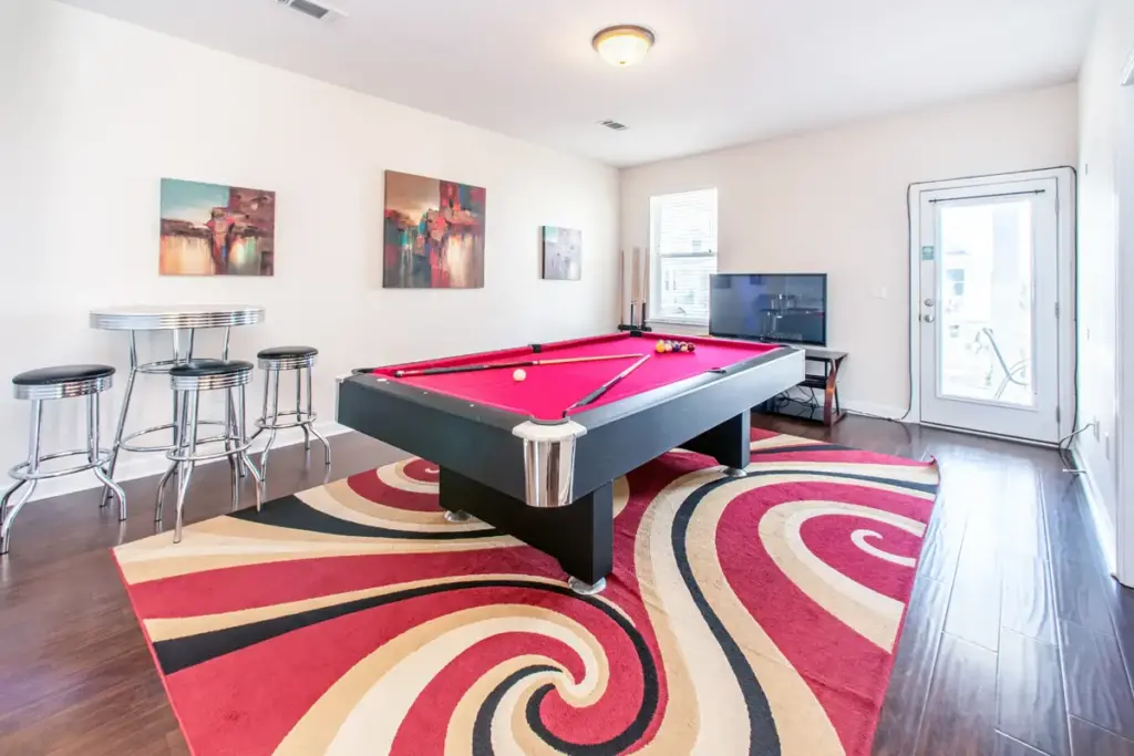 Pool Table at Posiedons Palace
